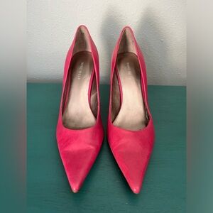 Nine West hot pink heels